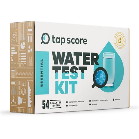 9 water quality tests|tap score water testing kit.